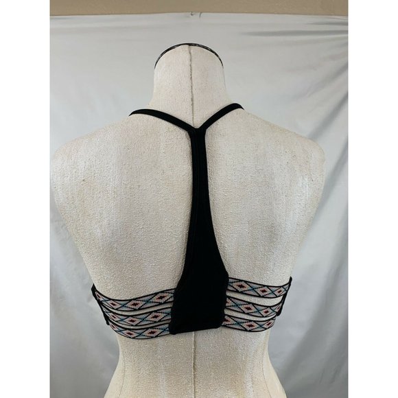 Victoria’s Secret Tankini Top Size Small Lot Bundle Stripes Yellow Ruffles Triba - Picture 10 of 12